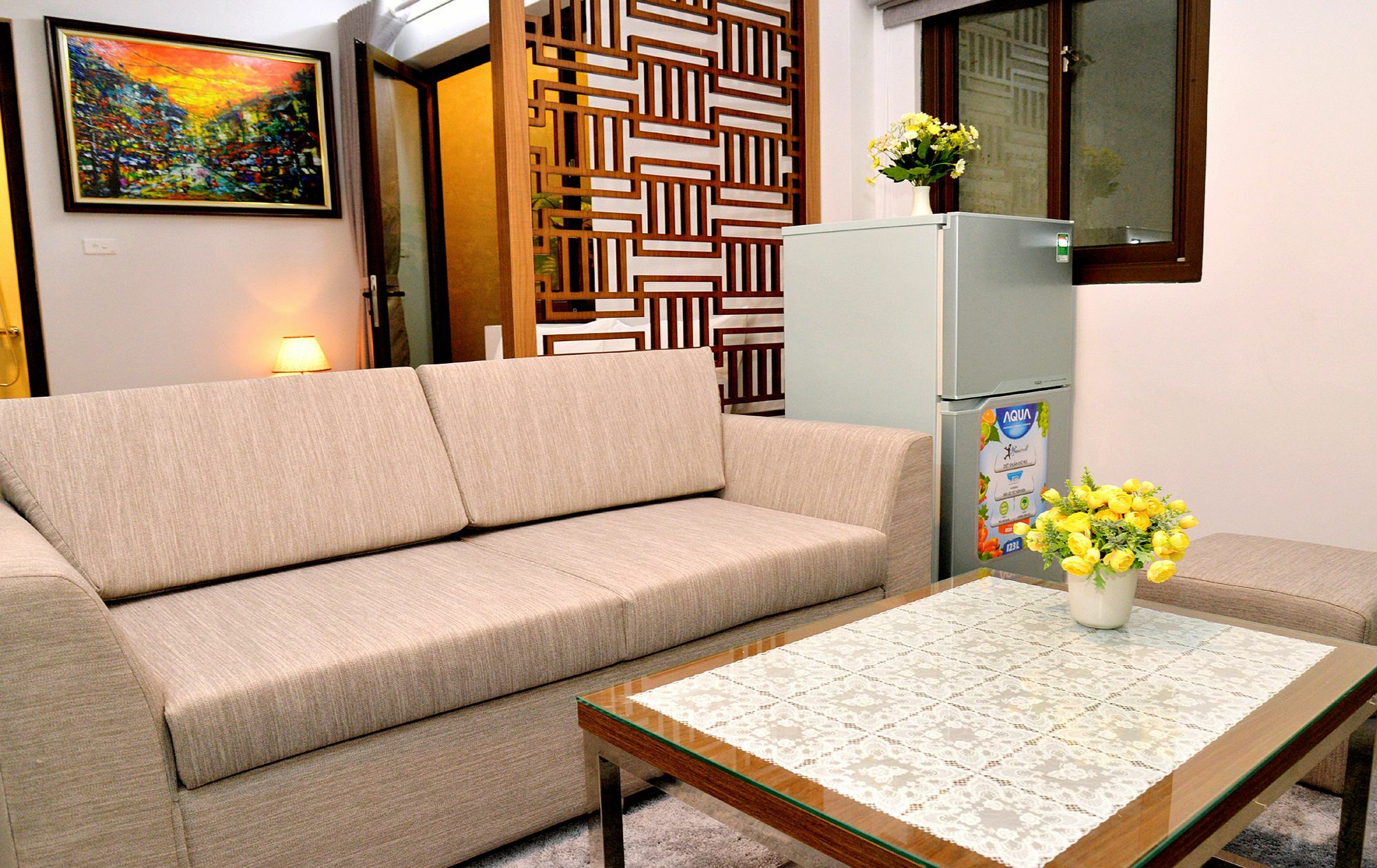 Blue Home Serviced Apartment Hanoi Buitenkant foto