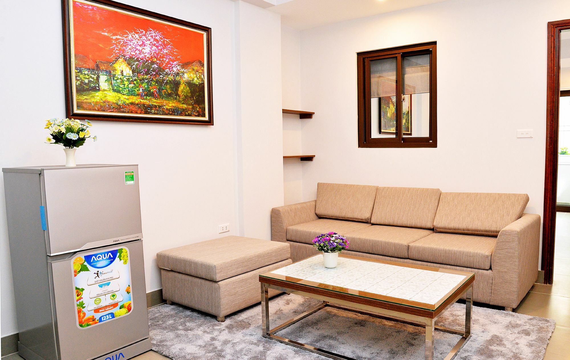 Blue Home Serviced Apartment Hanoi Buitenkant foto